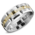 Diamond Wedding Bands - Men'