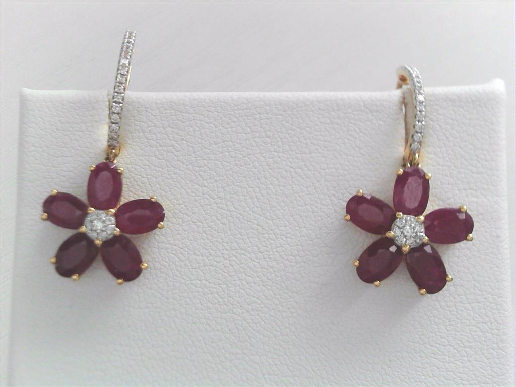 Colored Stone Earring