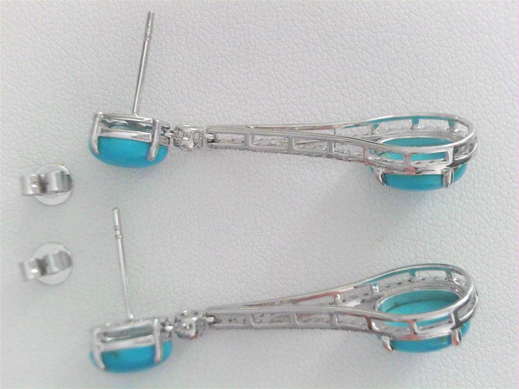 Colored Stone Earring