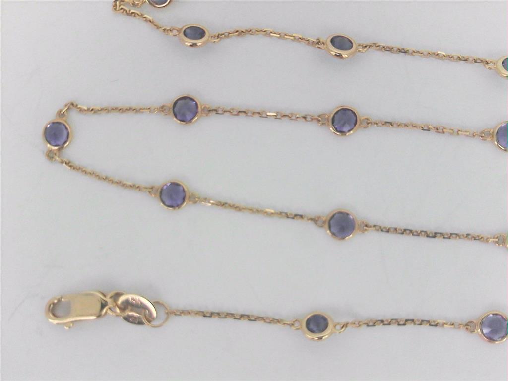 Colored Stone Necklace