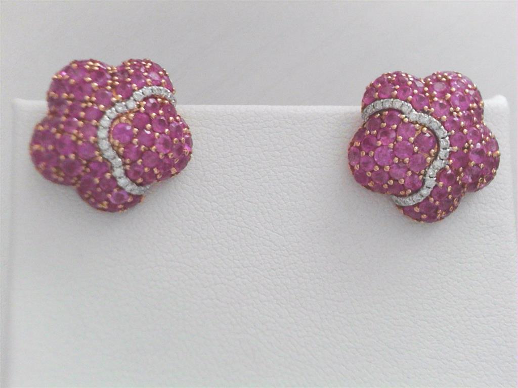 Colored Stone Earring