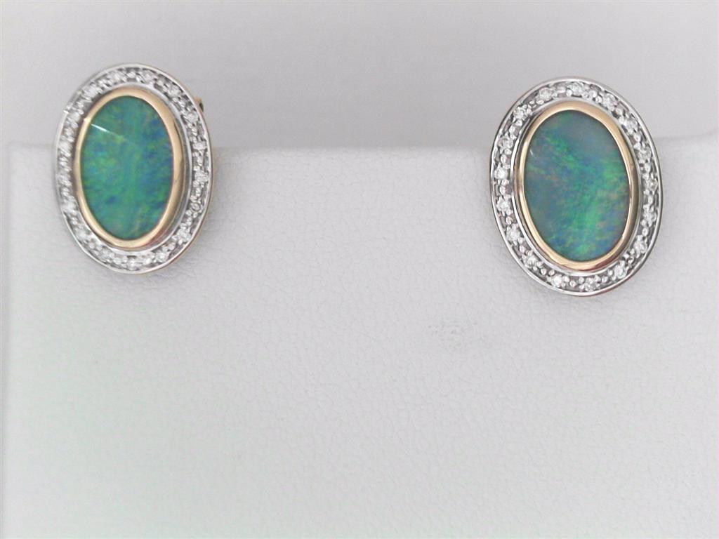 Colored Stone Earring