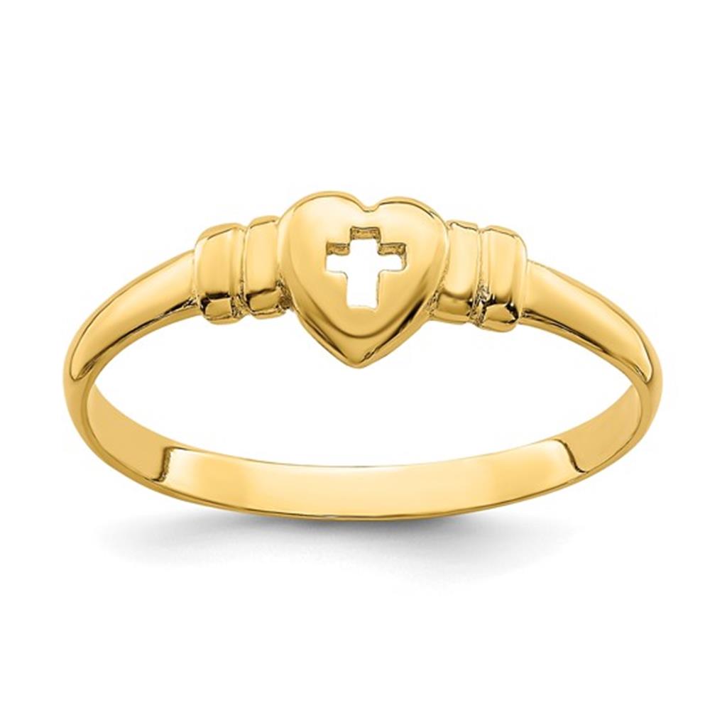 Gold Cross Ring