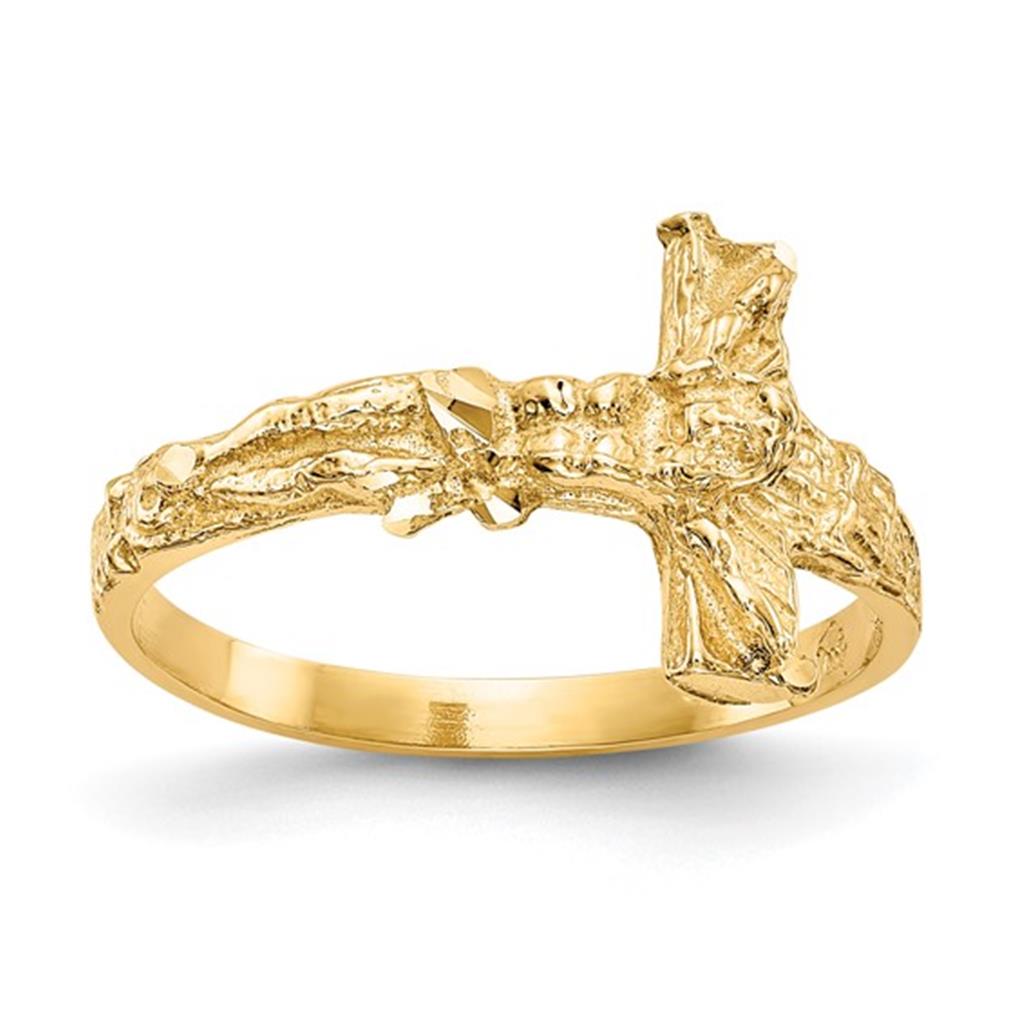 Gold Fashion Ring  -  Men'