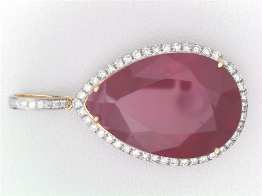 Colored Stone Pendant