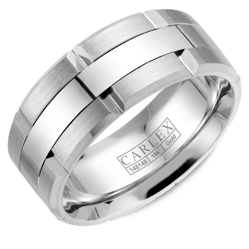 Gold Wedding Bands  -  Men'