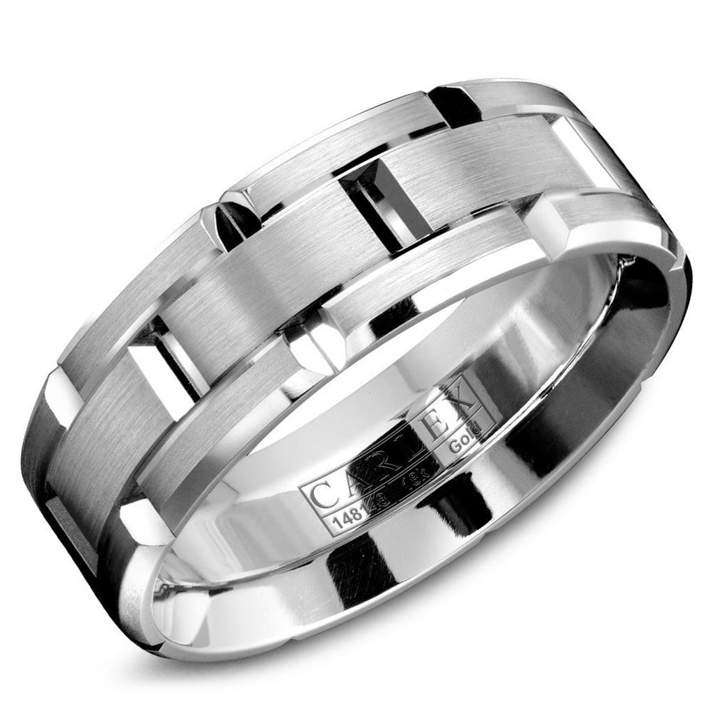 Gold Wedding Bands  -  Men'