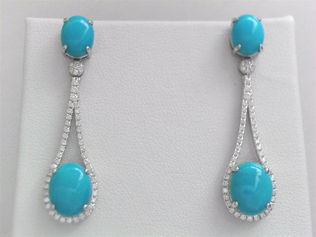 Colored Stone Earring