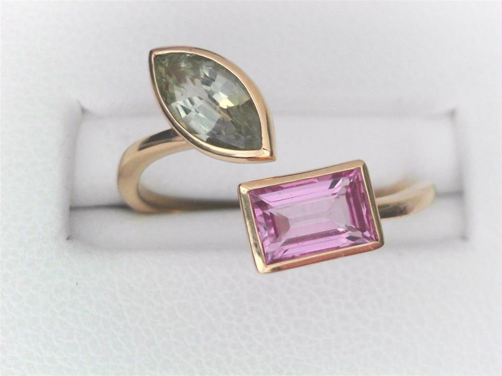 Colored Stone Rings  -  Women'