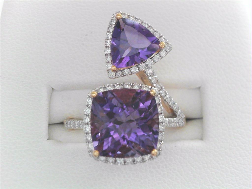 Colored Stone Rings  -  Women'