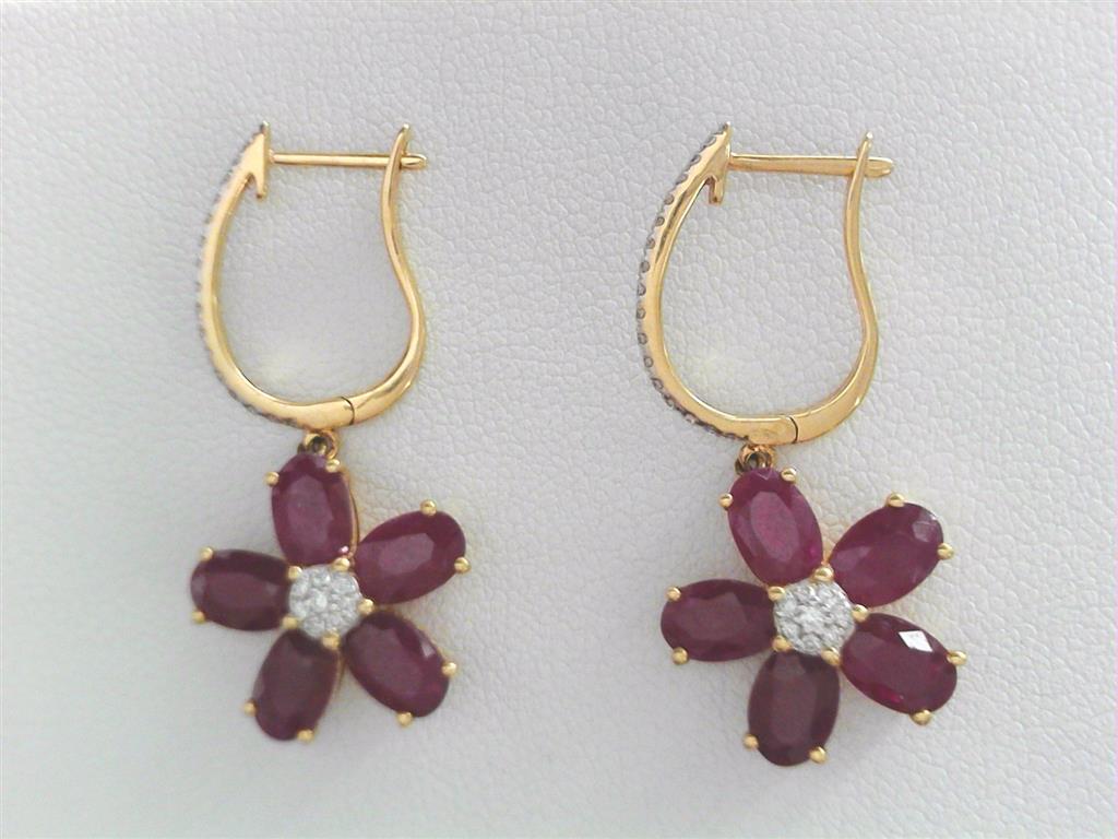 Colored Stone Earring