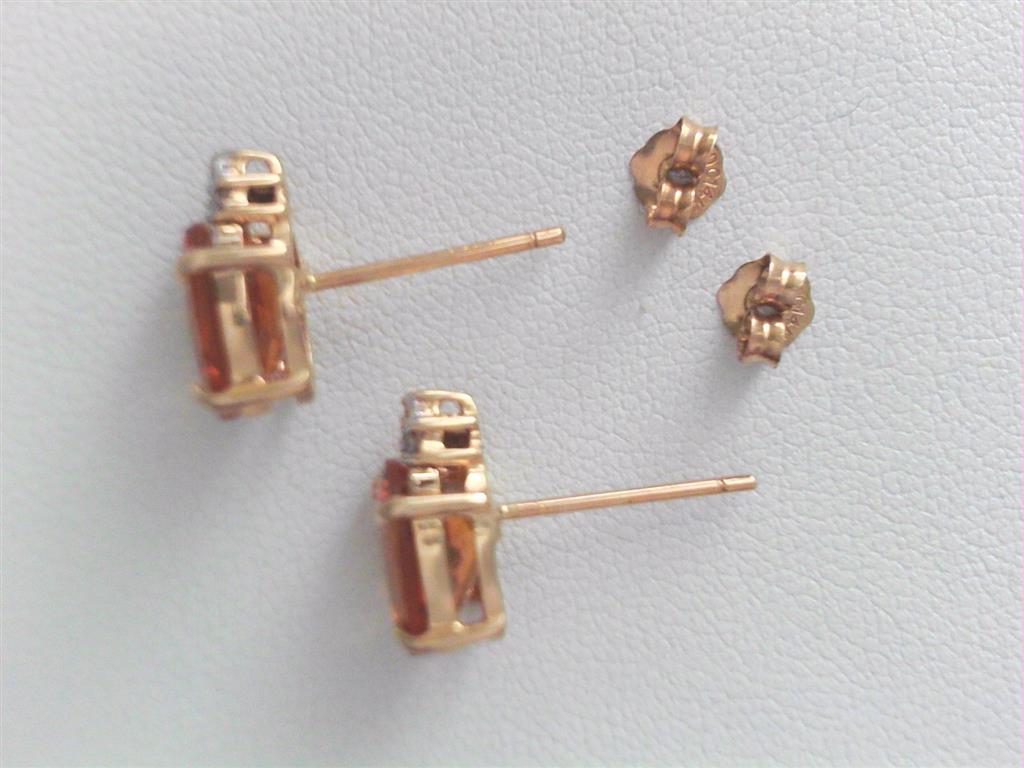 Colored Stone Earring