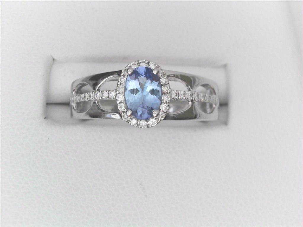 Oval Tanzanite Ring