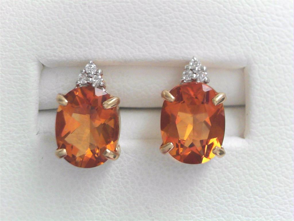 Colored Stone Earring