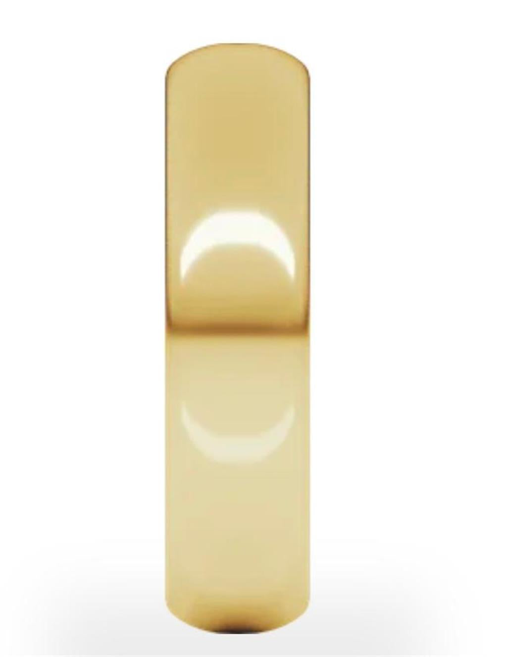 Gold Wedding Bands  -  Women'