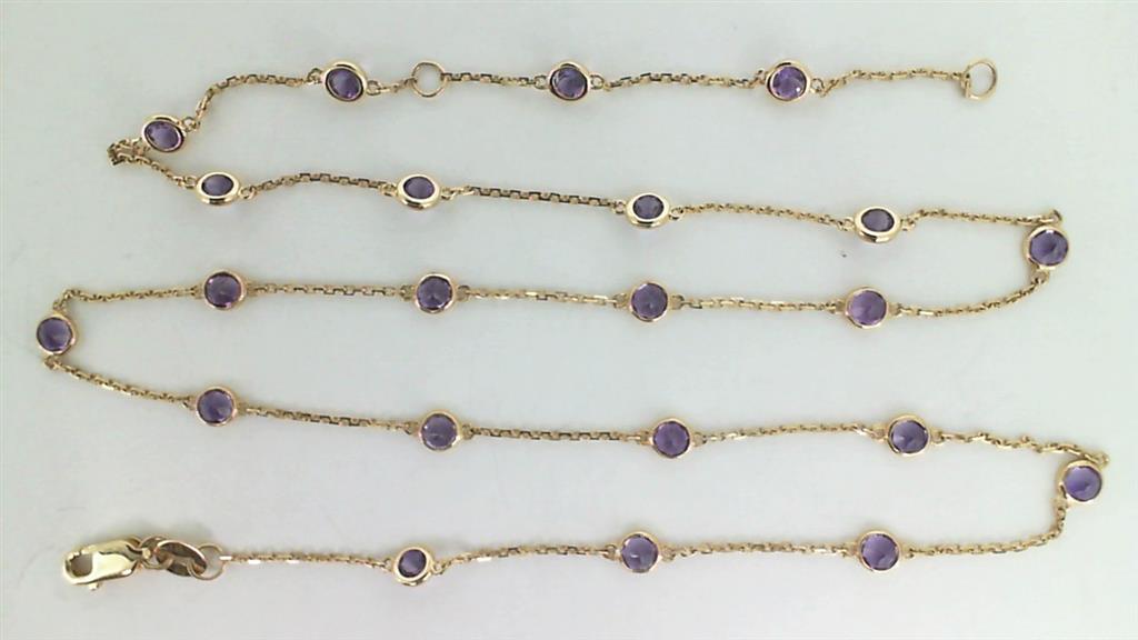 Colored Stone Necklace