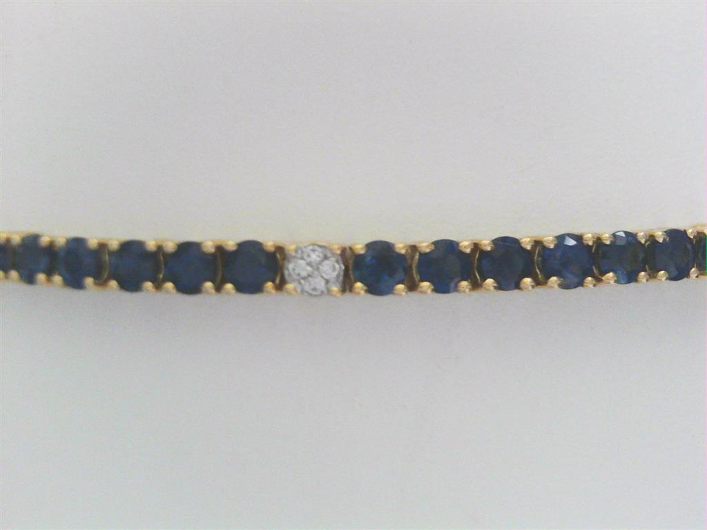 Colored Stone Bracelet