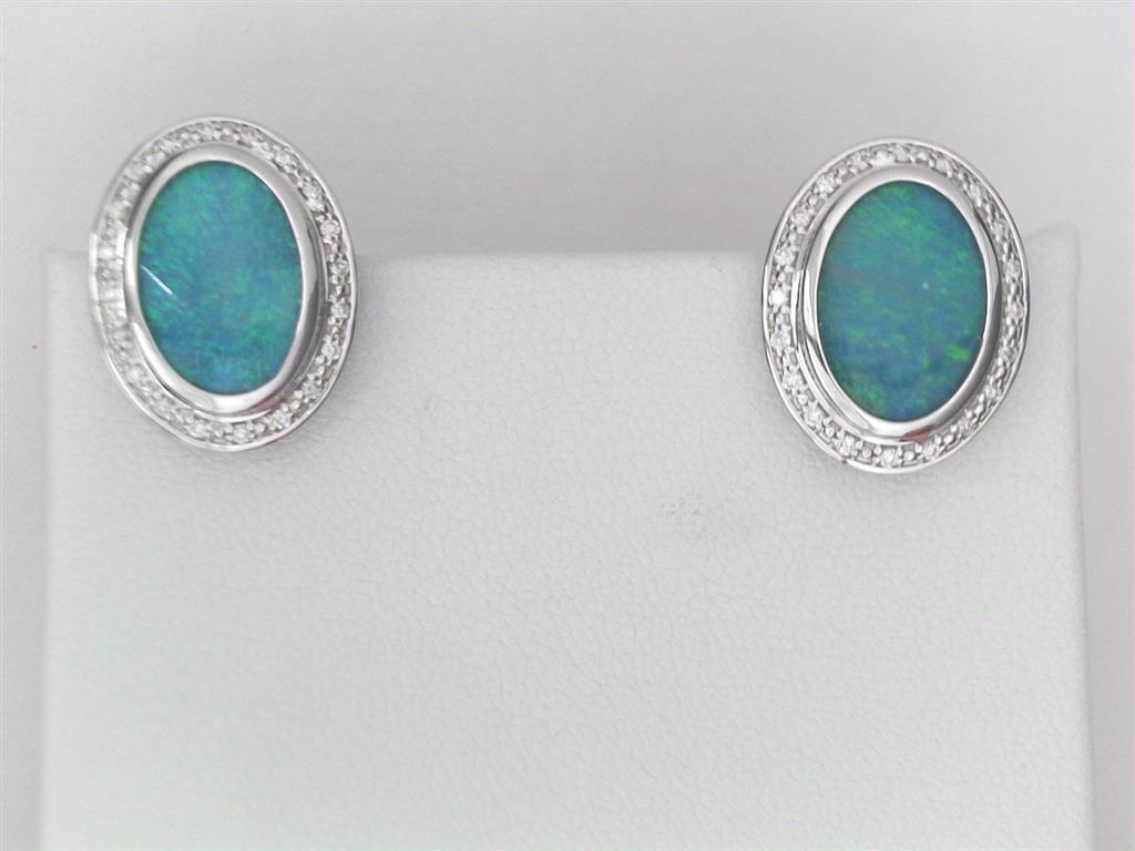 Colored Stone Earring