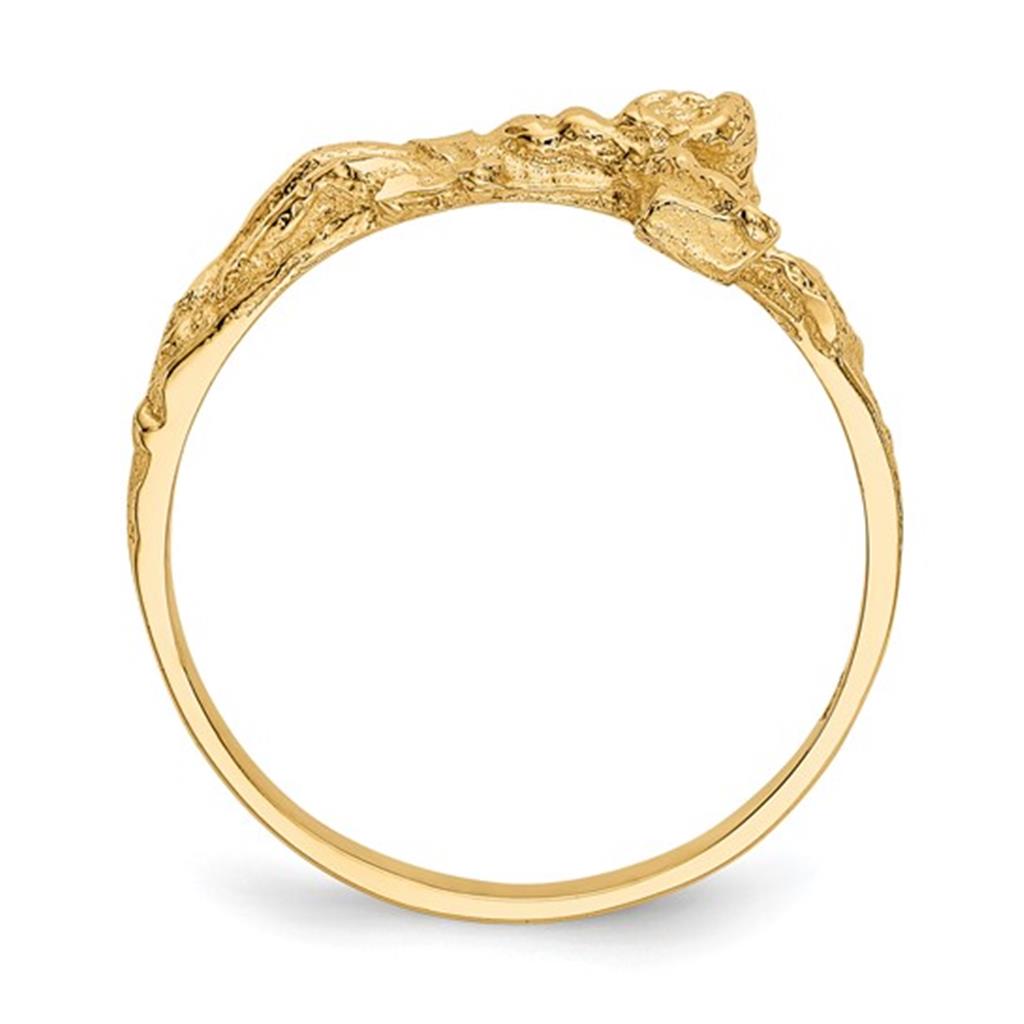 Gold Fashion Ring  -  Men'